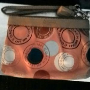 Coach Multicolor Wristlet